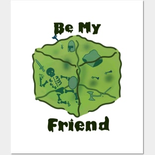 Gelatinous Cube Friend Posters and Art